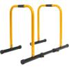 ProsourceFit Dip Stand Station, Heavy Duty Ultimate Body Press Bar with Safety Connector for Tricep Dips(Yellow)