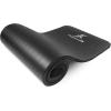 ProsourceFit Extra Thick Yoga and Pilates Mat ½” (13mm) or 1″ (25mm), 71-inch Long High Density Exercise Mat with Comfort Foam and Carrying Strap(Black)