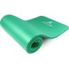 ProsourceFit Extra Thick Yoga and Pilates Mat ½” (13mm) or 1″ (25mm), 71-inch Long High Density Exercise Mat with Comfort Foam and Carrying Strap(Green)