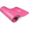 ProsourceFit Extra Thick Yoga and Pilates Mat ½” (13mm) or 1″ (25mm), 71-inch Long High Density Exercise Mat with Comfort Foam and Carrying Strap(Pink)