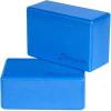 ProsourceFit Foam Yoga Blocks Set of 2, High Density EVA Yoga Bricks, Sturdy Yoga Prop Large Size 4x 6 x 9(Blue)