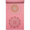ProsourceFit Mandala Yoga Mat 3/16″ (5mm) Thick Workout Surface with Exclusive Printed Designs for Stylish Comfort, Stability, and Balance; Non-Slip Option for Yoga and Pilates(Satya – Pink)