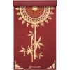 ProsourceFit Mandala Yoga Mat 3/16″ (5mm) Thick Workout Surface with Exclusive Printed Designs for Stylish Comfort, Stability, and Balance; Non-Slip Option for Yoga and Pilates(Tao – Red)