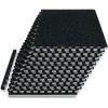 ProsourceFit Rubber Top Exercise Puzzle Mat ½-inch or ¾-inch, EVA Foam Interlocking Tiles for Home Gym Protective Flooring for Equipment and Workouts, Available in 24 SQ FT or 48 SQ FT(Blue – 3/4 Inch – 48 Sq Ft – 12 Tiles)