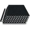 ProsourceFit Rubber Top Exercise Puzzle Mat ½-inch or ¾-inch, EVA Foam Interlocking Tiles for Home Gym Protective Flooring for Equipment and Workouts, Available in 24 SQ FT or 48 SQ FT(Blue – 3/4 Inch – 24 Sq Ft – 6 Tiles)