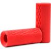 ProsourceFit Thick Grips for Dumbbell and Barbell, 1.9-in Axle Bar Adapter for Weightlifting and Strength Training (Blue)(Red)