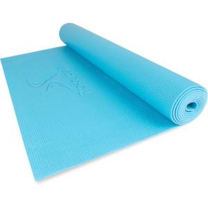 ProsourceFit Classic Yoga Mat 1/8” (3mm) Thick, Extra Long 72-Inch Lightweight Fitness Mat with Non-Slip Grip for Yoga, Pilates, Exercise(Aqua)
