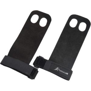 ProsourceFit Gymnastics Hand Grips PU Leather Pair for Pull-Ups, Weight Lifting and Kettlebell Exercises, S-M(Small-Medium)