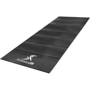 ProsourceFit Treadmill & Exercise Equipment Mats, Folding (7’L x 3’W x ¼”T) High Density PVC Floor Protector(Folding)