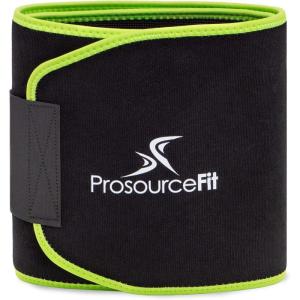 ProsourceFit Waist Trimmer Belt (9″x46″, 10″x51″, 10”x60”) Lightweight Abdominal Trainer for Women and Men, Slim Waist Belt for Weight Loss