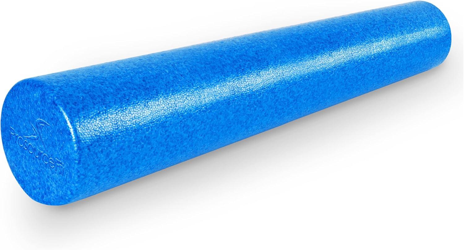image:imageProsourceFit High Density Foam Rollers Long Firm Full Body Athletic Massage Tool for Back Stretching Yoga Pilates Post Workout Muscle RecuperationBlue