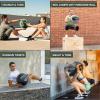 ProSource Soft Medicine Balls for CrossFit Wall Ball and Full Body Dynamic Exercises, Color-Coded Weights: 6, 8, 10, 14, 20, 25 lb.(Black 20 LB)