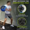ProSource Soft Medicine Balls for CrossFit Wall Ball and Full Body Dynamic Exercises, Color-Coded Weights: 6, 8, 10, 14, 20, 25 lb.(Blue 14 LB)