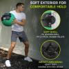ProSource Soft Medicine Balls for CrossFit Wall Ball and Full Body Dynamic Exercises, Color-Coded Weights: 6, 8, 10, 14, 20, 25 lb.(Green 10 LB)