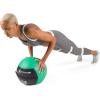 ProSource Soft Medicine Balls for CrossFit Wall Ball and Full Body Dynamic Exercises, Color-Coded Weights: 6, 8, 10, 14, 20, 25 lb.(Green 10 LB)