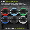 ProSource Soft Medicine Balls for CrossFit Wall Ball and Full Body Dynamic Exercises, Color-Coded Weights: 6, 8, 10, 14, 20, 25 lb.(Red 6 LB)