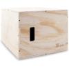 ProsourceFit 3-in-1 Wood Plyometric Jump Box For Cross Conditioning, Agility, Vertical Jump Training & Plyo Workouts, Beige, 24L x 20W x 16H