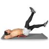 ProsourceFit Abdominal AB Mat 15” x 12” High Density Core Trainer(Black/Red)