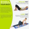 ProsourceFit Acupressure Mat and Pillow Set for Back/Neck Pain Relief and Muscle Relaxation(Blue/White)