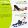 ProsourceFit Acupressure Mat and Pillow Set for Back/Neck Pain Relief and Muscle Relaxation(Pink/White)