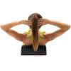 ProsourceFit Arched Back Stretching Spike Orthopedic Traction Device & Lower Lumbar Massage Support(Black)