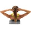 ProsourceFit Arched Back Stretching Spike Orthopedic Traction Device & Lower Lumbar Massage Support(Grey)