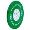 ProsourceFit Competition Color Training Bumper Plates, Rubber with Steel Insert, 25lb, Calibrated for Strength Exercise and Cross Conditioning, Power Lifting, Weighted Workouts