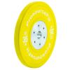 ProsourceFit Competition Color Training Bumper Plates, Rubber with Steel Insert, 35lb, Calibrated for Strength Exercise and Cross Conditioning, Power Lifting, Weighted Workouts