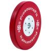 ProsourceFit Competition Color Training Bumper Plates, Rubber with Steel Insert, 55lb, Calibrated for Strength Exercise and Cross Conditioning, Power Lifting, Weighted Workouts