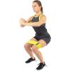 ProsourceFit Fabric Loop Resistance Bands Set with Anti-Slip Grip, Mini Workout Bands for Fitness Training to Tone Legs, Glutes and Booty(Black  Grey  Green)