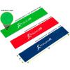 ProsourceFit Fabric Loop Resistance Bands Set with Anti-Slip Grip, Mini Workout Bands for Fitness Training to Tone Legs, Glutes and Booty(Multicolor)
