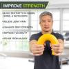 ProsourceFit Flex and Twist Bars Sets and Singles, Resistance Bars for Occupational Therapy, Tennis Elbow Treatment, and Wrist Strengthening, 12-in Long Compact Rubber Therapy Tool(5 LB)