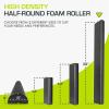 ProsourceFit High Density Foam Rollers – inches long. Firm Full Body Athletic Massager for Back Stretching, Yoga, Pilates, Post Workout Trigger Point Release(Black – 36″x 3″)