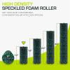 ProsourceFit High Density Foam Rollers Long, Firm Full Body Athletic Massage Tool for Back Stretching, Yoga, Pilates, Post Workout Muscle Recuperation(Black/Green)