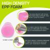 ProsourceFit High Density Foam Rollers Long, Firm Full Body Athletic Massage Tool for Back Stretching, Yoga, Pilates, Post Workout Muscle Recuperation(Pink)