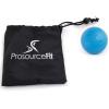 ProsourceFit Lacrosse Massage Ball for Self-Myosfascial Release, Deep Tissue Massage, Muscle Mobility, Post-Workout Recovery, Blue(Blue)
