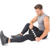 ProsourceFit Massage Stick Roller, 18” Handheld Portable Self-Myofascial Release Tool for Relief from Muscle Pain/Cramps in Calves, Shins, Thighs and Back