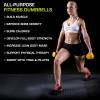 ProsourceFit Neoprene Dumbbell Coated for Non-Slip Grip, 6 lb