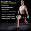 ProsourceFit Neoprene Dumbbell Coated for Non-Slip Grip, 7 lb