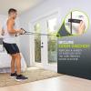 ProsourceFit Single Stackable Resistance Bands with Door Anchor and Exercise Guide, 8-12 LB, Heavy Duty Fitness Tube for Full-Body Exercises and Home Workouts(Assorted – 2 LB to 20 LB Resistance Level)