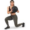ProsourceFit Slam Medicine Balls Tread Textured Grip Dead Weight Balls for Cross Training, Strength and Conditioning Exercises, Cardio and Core Workouts(Tread – Black)