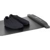 ProsourceFit Slide Board Mat for Exercise 6’ with End Stops, Booties & Carrying Bag for Low-Impact Indoor Home Workouts and Sports Training(Standard)