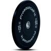ProsourceFit Solid Rubber Bumper Plates (Sold Individually) with Steel Insert, for Strength Training and Cross Conditioning, Power Lifting
