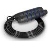 ProsourceFit Speed Jump Rope up to 8 Foot Adjustable Length for Men and Women, Foam Handles, Ultra Light Rope for Boxing, Jumping Exercises and Cardio Workout, Blue