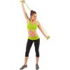 ProsourceFit Therapy Flat Resistance Bands Set of 3 (6’ each-Extra Long) for Stretching, Pilates and Rehabilitation with Door Anchor