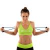 ProsourceFit Toner Resistance Band 15-20 lb Figure 8 Heavy Duty Workout Tube for Upper & Lower Body Exercise