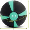 ProsourceFit Weighted Medicine Ball for Full Body Workouts(8 lb.)