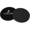 ProSource Core Sliding Exercise Discs, Dual-Sided Sliders for Use on Any Surface at Home or Gym for Full-Body Workouts, Set of 2