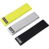 ProsourceFit Fabric Loop Resistance Bands Set with Anti-Slip Grip, Mini Workout Bands for Fitness Training to Tone Legs, Glutes and Booty(Black  Grey  Green)