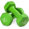 ProsourceFit Neoprene Dumbbell Coated for Non-Slip Grip, 4 lb